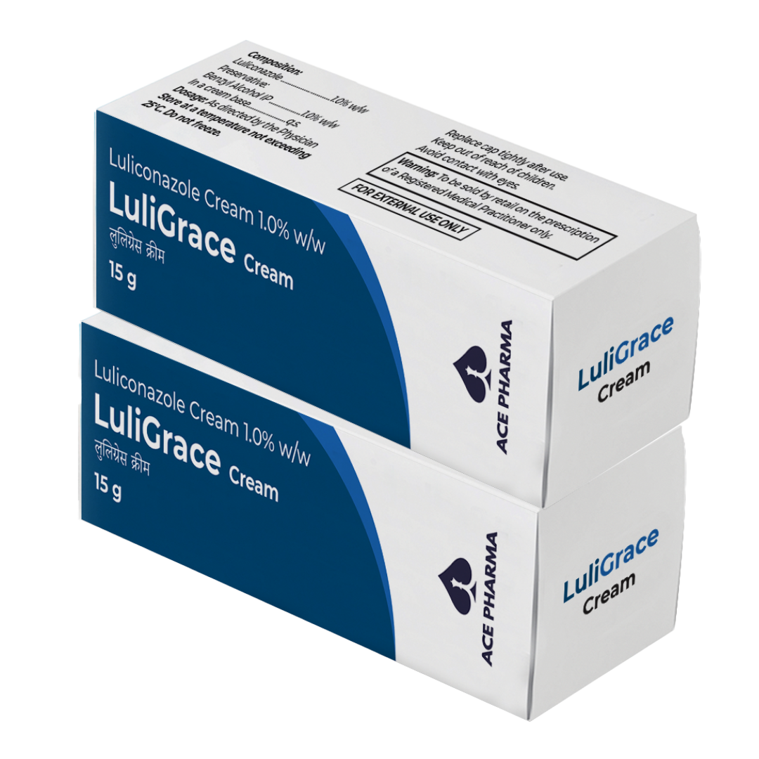 LuliGrace - Luliconazole 1% w/w Antifungal Cream