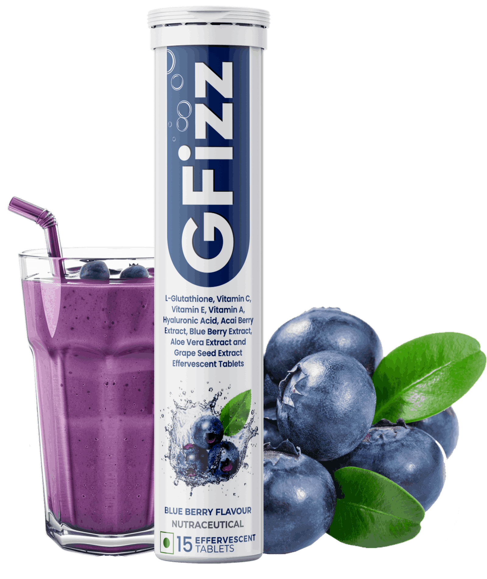 Gfizz - Effervescent Antioxidant & Skin Brightening Tablets