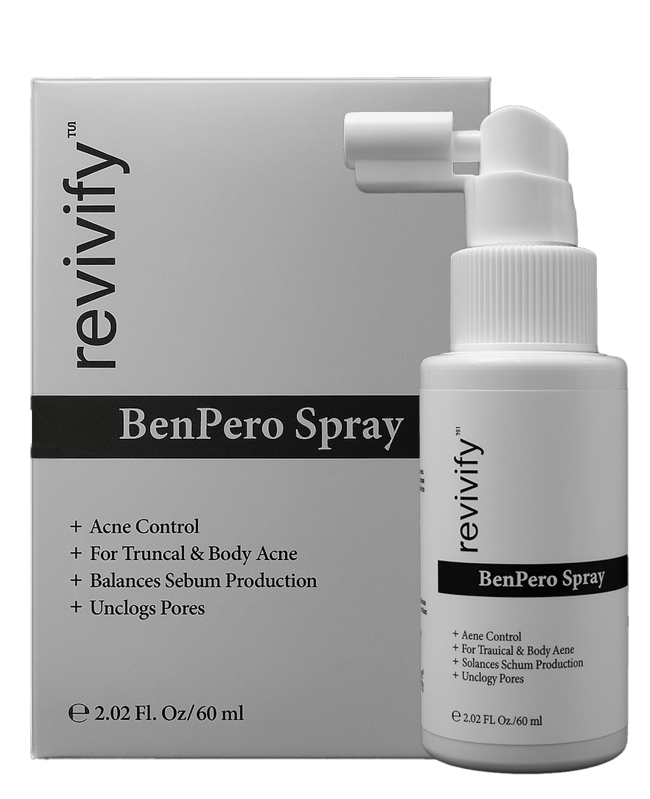 BenPero Spray - Body & Truncal Acne Solution